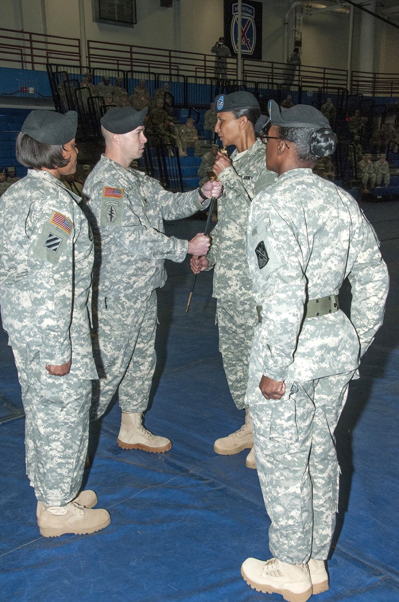 Muleskinners conduct assumption of responsibility ceremony on post ...