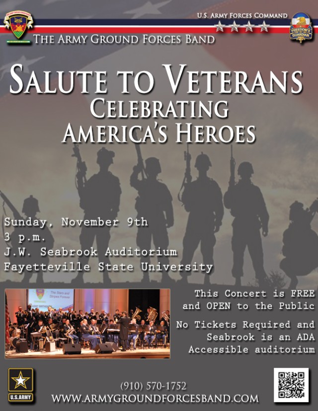 The Army Ground Forces Band Salute to Veterans