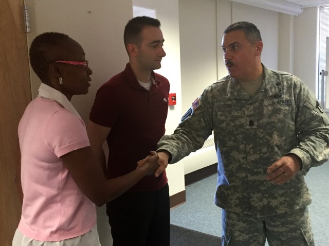 ACC leader visits MICC-Fort Carson