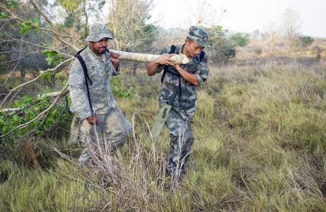 Carrying Timber