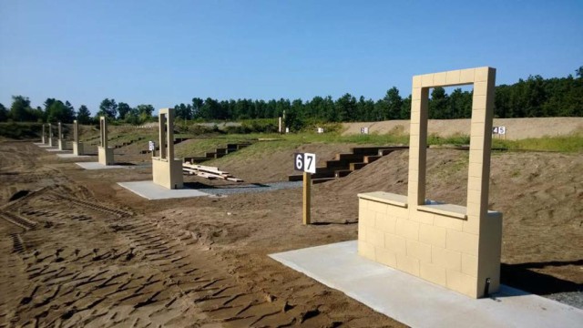 District Completes Construction of Two Firing Ranges at Fort Devens