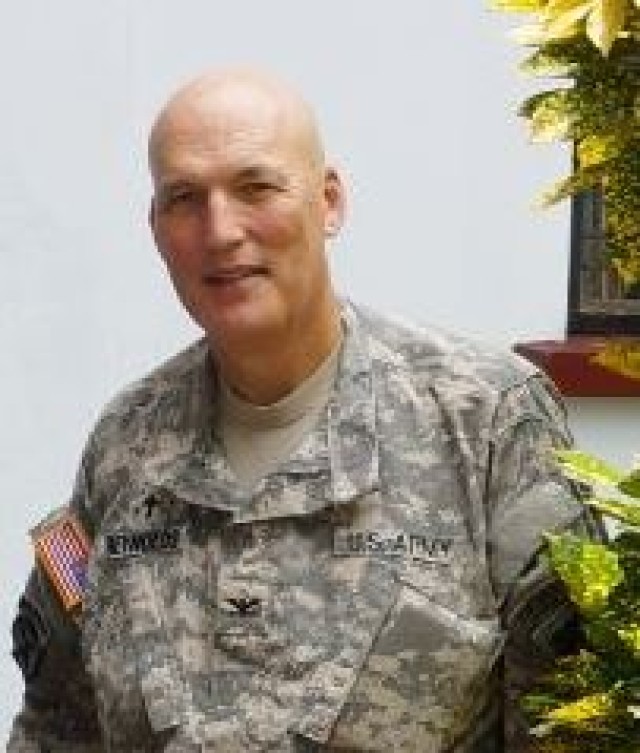 Chaplain (Col.) Charles Reynolds, U.S. Army Africa Command Chaplain
