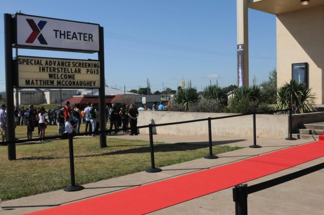 Matthew McConaughey visits Fort Hood for advance screening