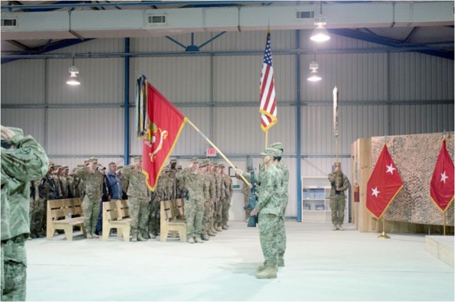 ADA Soldiers Honor the Colors