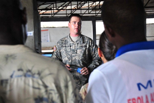 JFC-UA trains first class of Ebola treatment unit workers