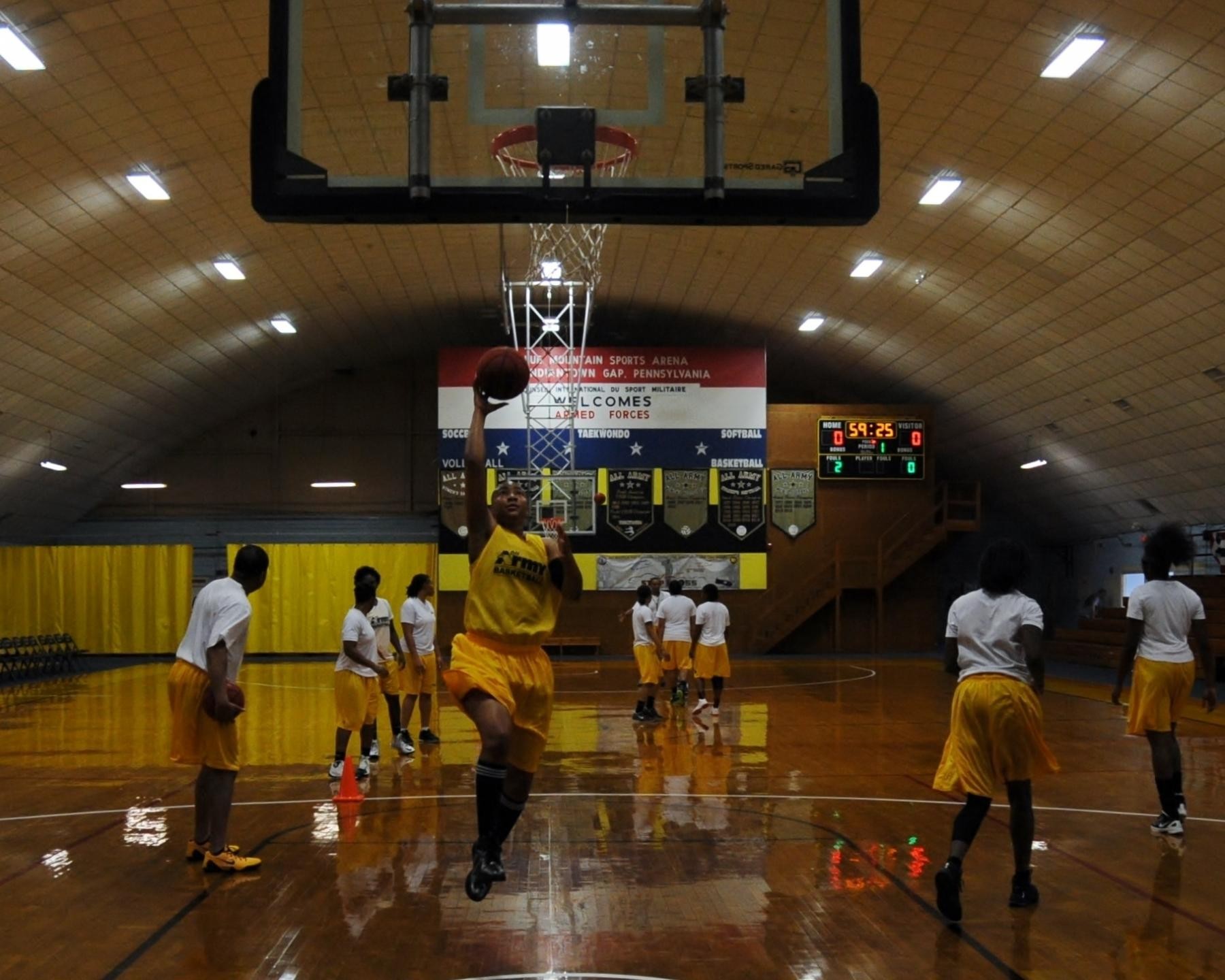 Women's All Army basketball team returns to Fort Indiantown Gap