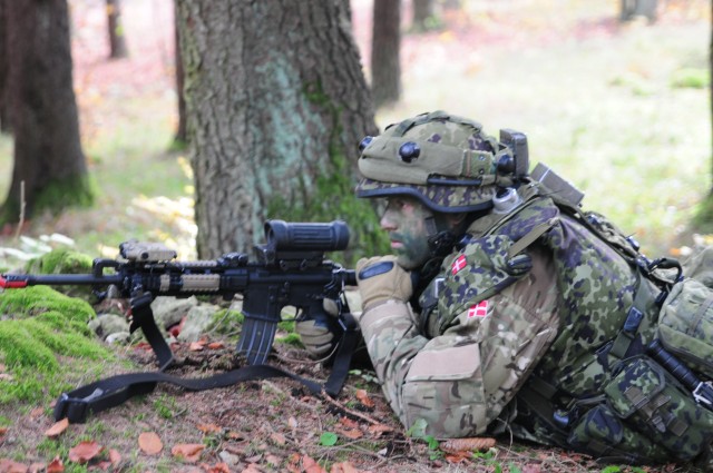 Danish relocate, connect and get busy at Combined Resolve III