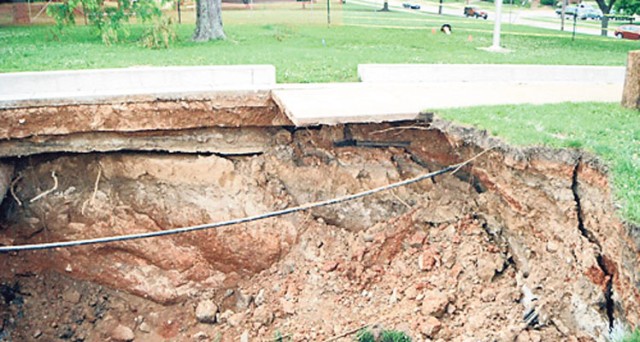 FLW street reopens after sinkhole filling 