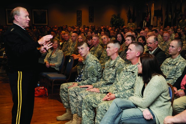 Chairman of the Joint Chiefs of Staff visits Fort Drum