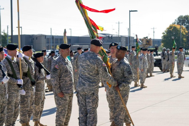 Fort Campbell MPs hold change of responsibility ceremony