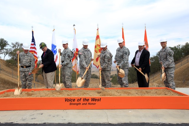 Camp Roberts conducts Satellite Earth Terminal Station Complex ground-breaking