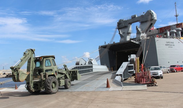 SDDC Transportation Battalions deploy military equipment, supplies supporting OUA