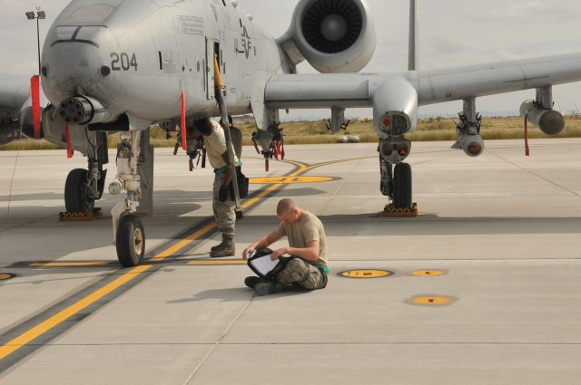 Air Force maintainers keep close air support up in the air