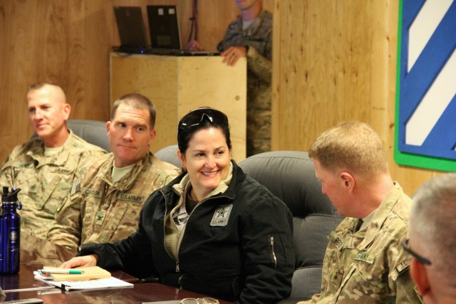 Assistant Secretary of the Army visits TAAC-E in eastern Afghanistan