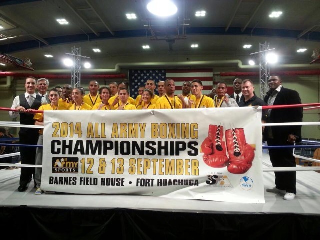 2014 All-Army boxing team