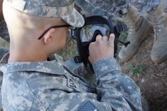 "Steel" Battalion Conducts CBRN Training