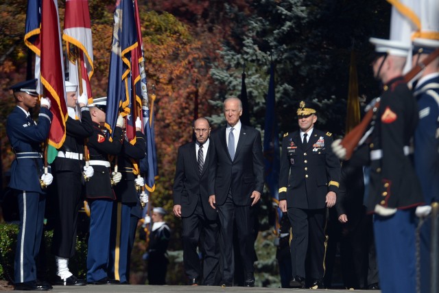 Unbroken Line of Vets Keeps America Free, Biden Says