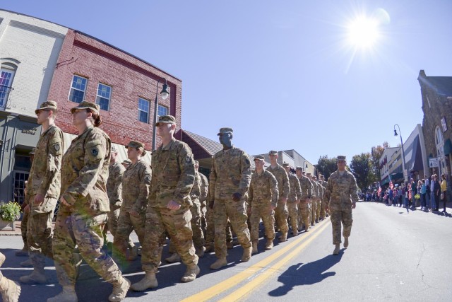 NCNG Soldiers welcomed home with parade and ceremony