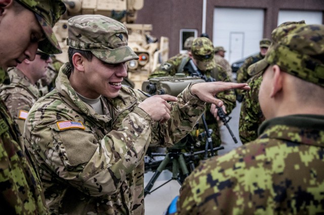 It's like show-and-tell, but with really big guns