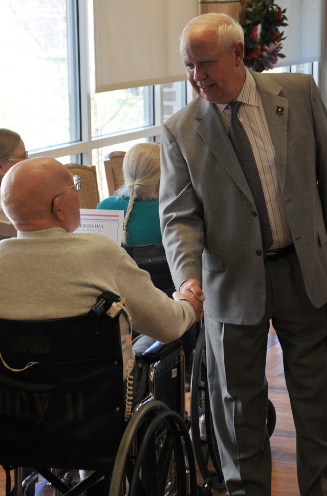 Army Reserve Ambassador honors 'Greatest Generation' on Veterans Day