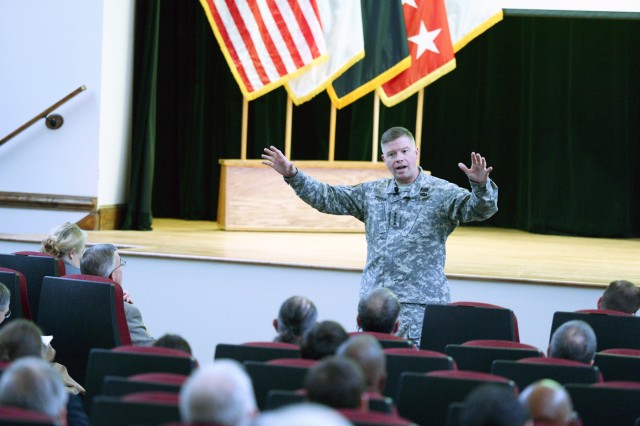 Perkins to civilians: See the big picture, solve the big problems