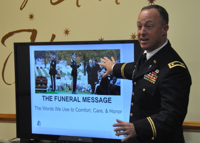 Chaplain trains civilian counterparts