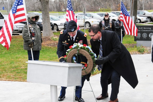 JMC Soldiers honor Veterans' service and sacrifice