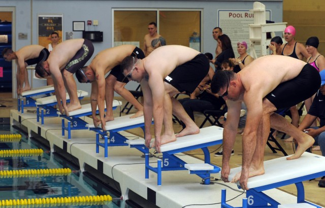 4th Bde. 'Highlanders' take top honors in intramural swim meet