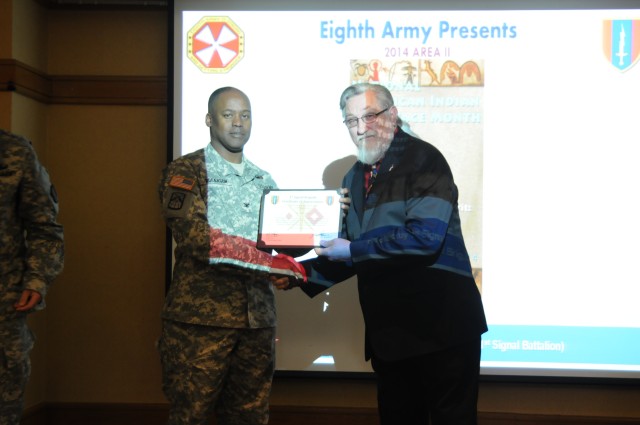 Eighth Army celebrates the month of US's indigenous dignity 
