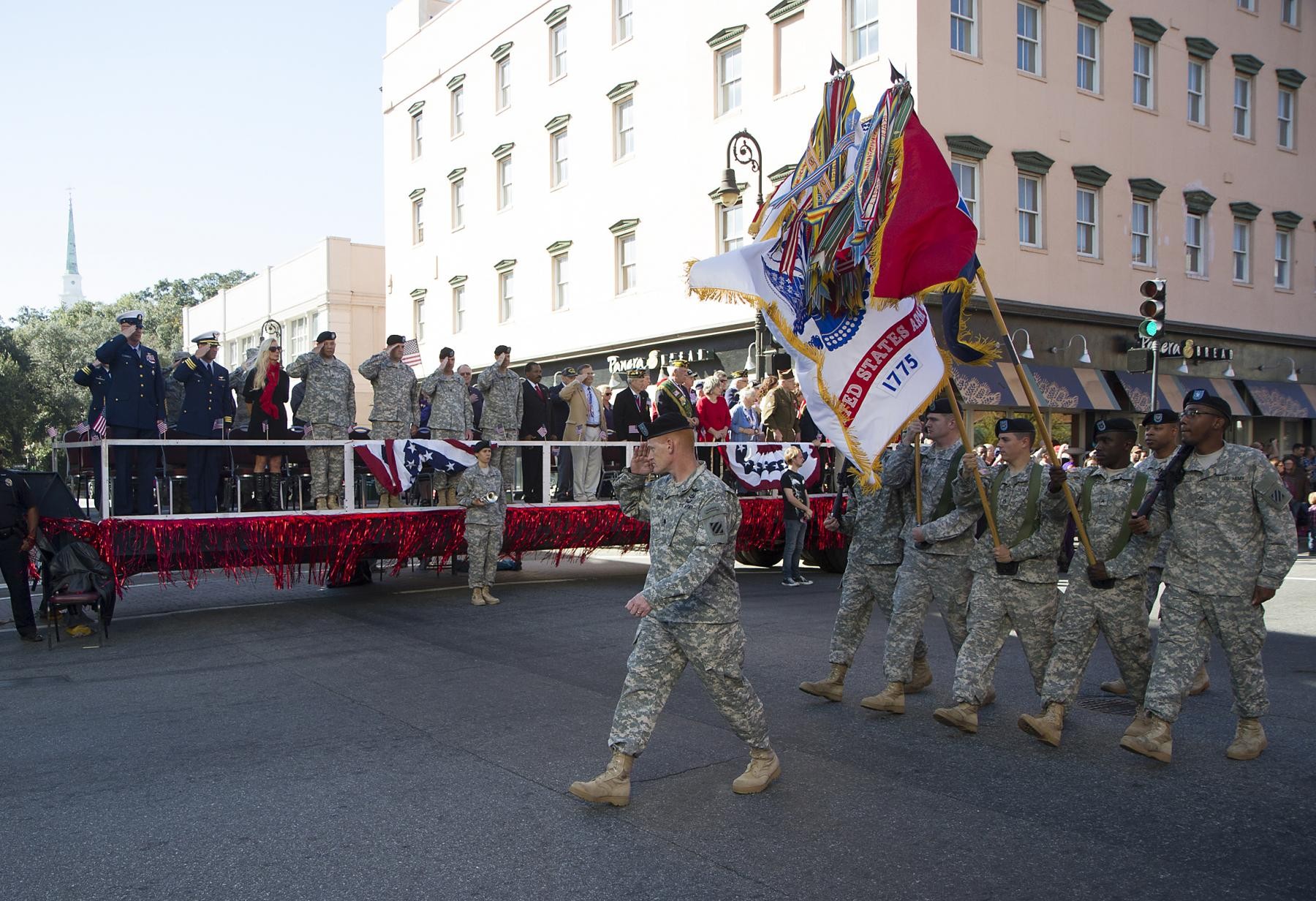 3rd ID Soldiers provide support for local Veterans Day events Article