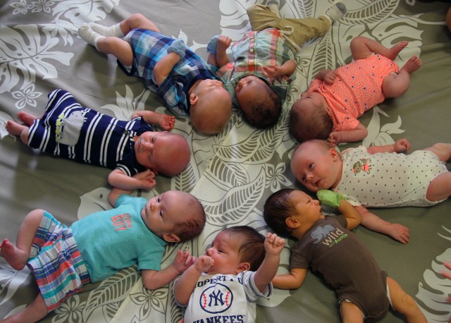 Circle of babies