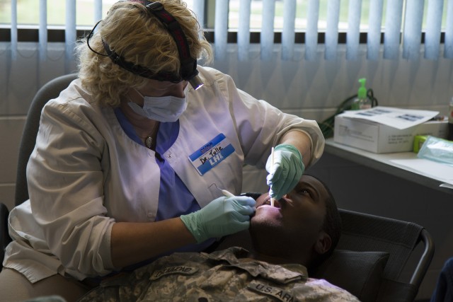 Reserve Soldiers break from triad for medical readiness