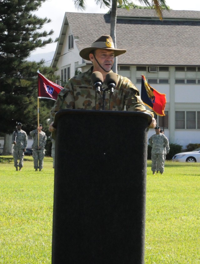 Incoming Deputy Commanding general remarks