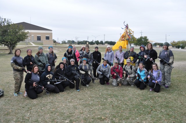 Spouse spur ride group photo