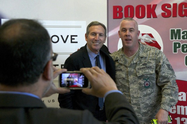 Starbucks CEO, noted war correspondent appear at JBLM