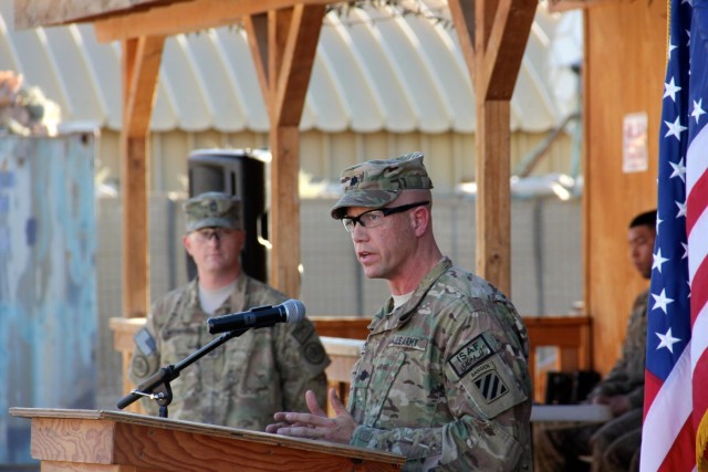 TAAC-E soldiers honor humility, sacrifice of service at Veterans Day ceremony