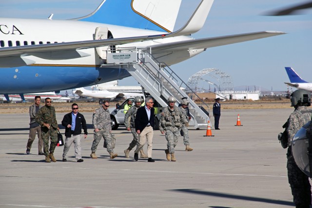 4th CAB escorts United States Secretary of Defense