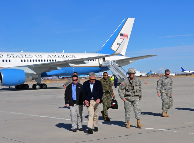 4th CAB escorts United States Secretary of Defense