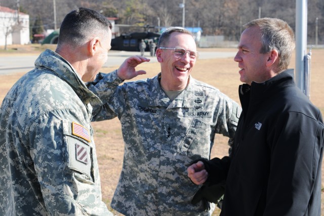 Undersecretary of the U.S. Army visits Korea