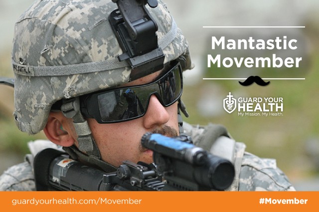Guard Your Health Mantastic Movember Graphic