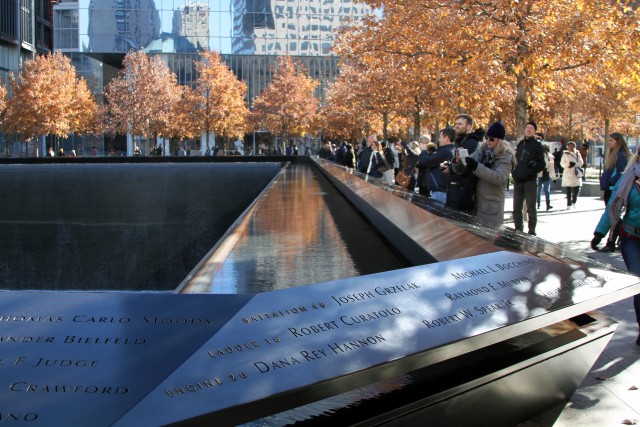 APG Soldiers visit 9/11 memorial 