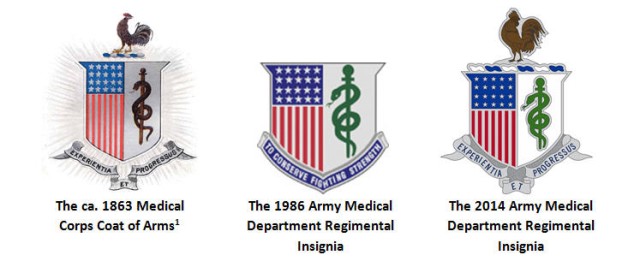 "New" Army Medical Department (AMEDD) Regimental Insignia