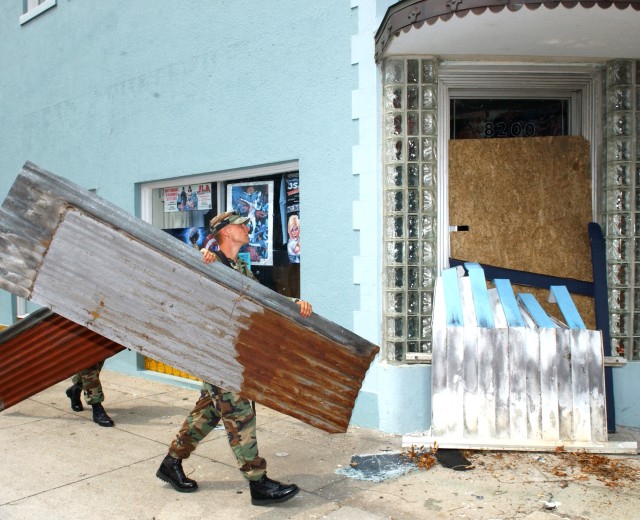 Aftermath of Hurricane Katrina
