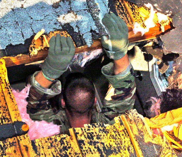 Trapped survivors of Hurricane Katrina