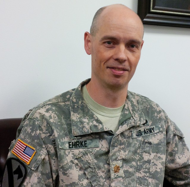 U.S. Army Chaplain (Maj.) Donald Ehrke