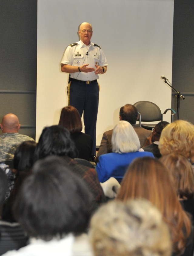 Corps' chaplain encourages Huntsville employees to take care of each other