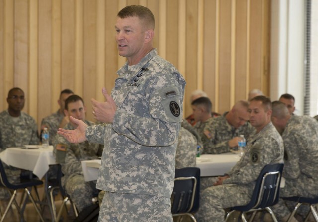 Maj. Gen. Buchanan: Trial-and-error, humility at core of leadership