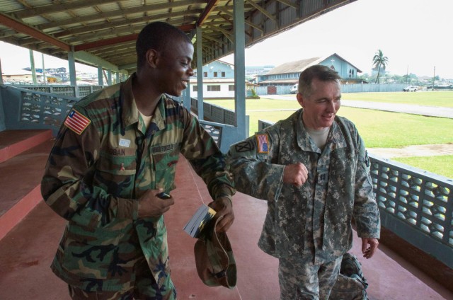 Chaplains bring hope, unity to service members, Liberians