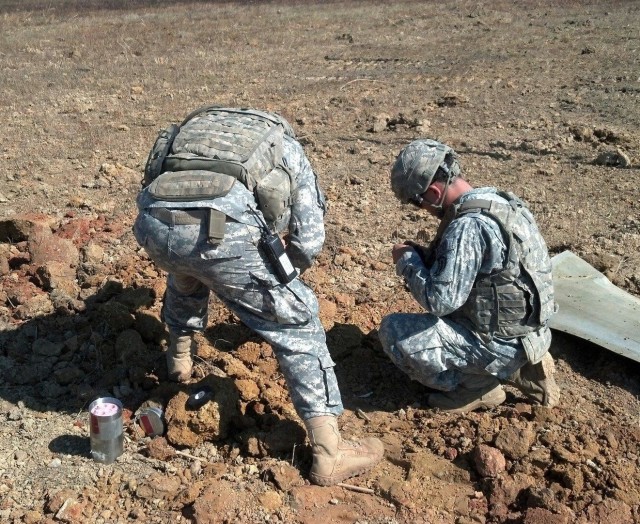 Army EOD troops destroy almost 10,000 explosives