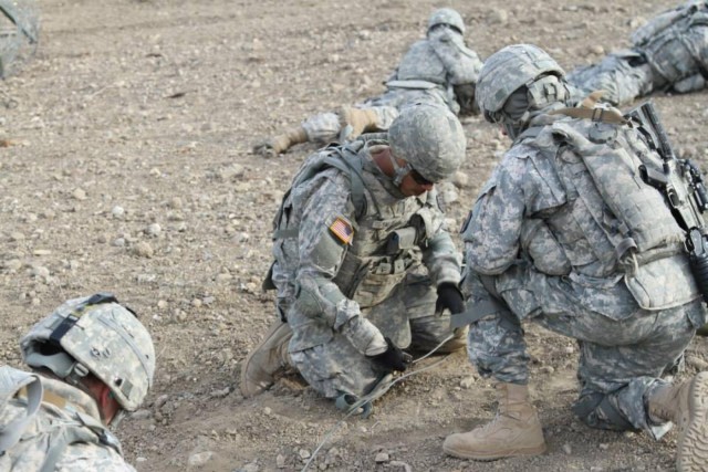 571st Sapper Company conducts demolition training